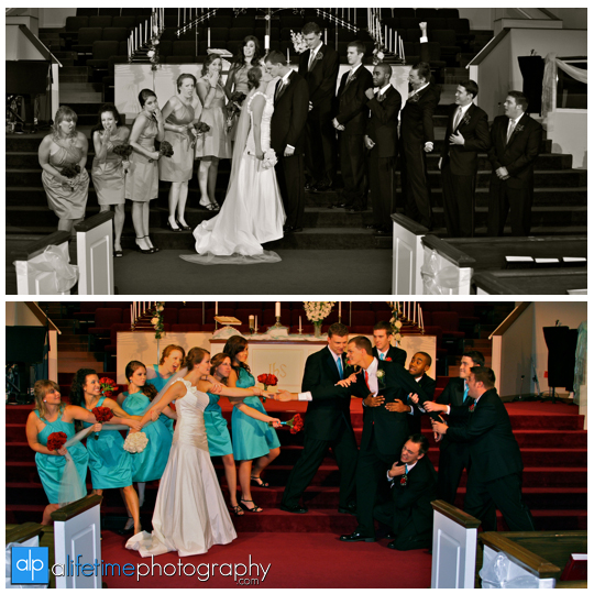 Bridal_Party_Bridesmaids_Groomsmen_Wedding_Photographer_Ceremony_Maryville_Knoxville_TN_Fairview_United_Methodist_Church