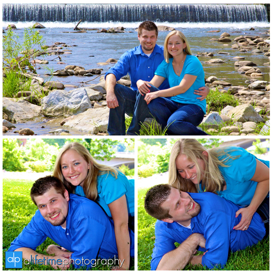 Tim + Ashley The Covered Bridge Blue Hole Falls Elizabethton, TN