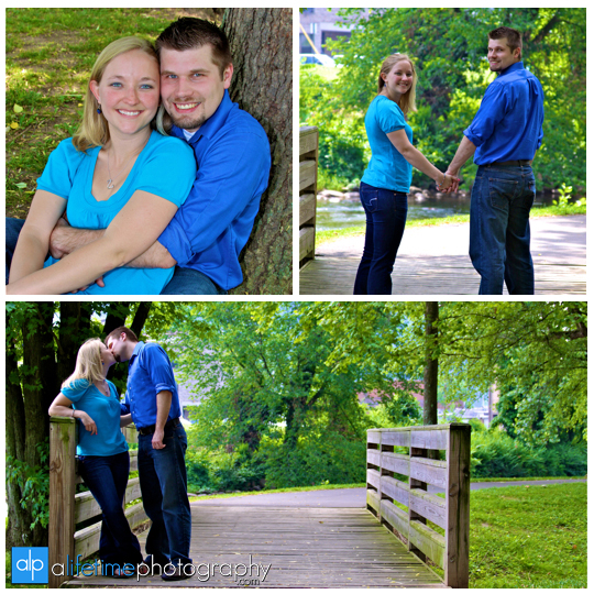 Tim + Ashley The Covered Bridge Blue Hole Falls Elizabethton, TN