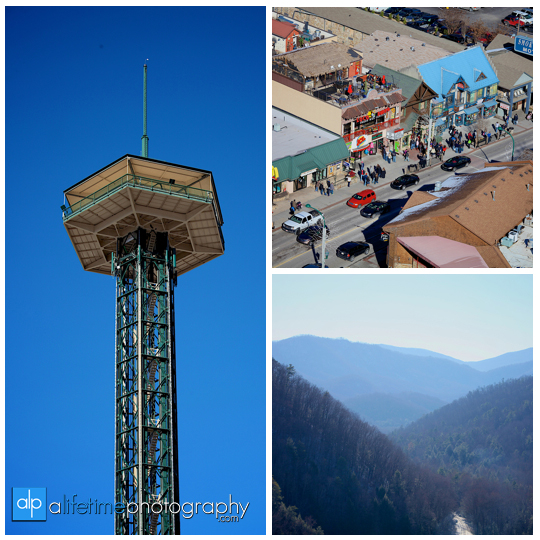 Space needle marriage proposal engagement in Gatlinburg TN photographer Pigeon Forge idea-1