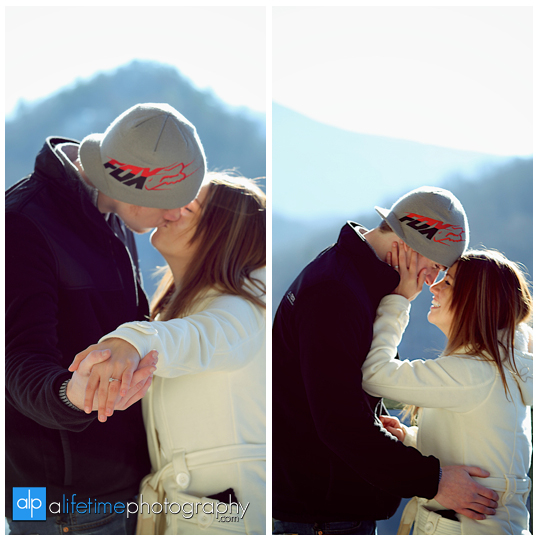 Space needle marriage proposal engagement in Gatlinburg TN photographer Pigeon Forge idea-6
